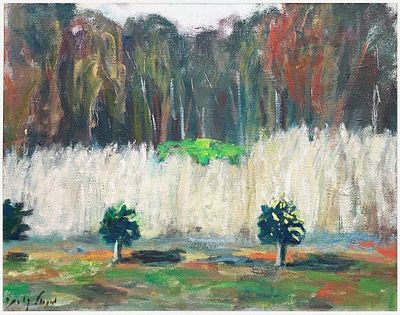 Michael Kowner (Israeli, b. 1948) - Landscape, Oil on canvas, 40 x 49 cm, Signed
