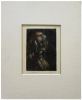 Munia Lander (Israeli, 1907-1971) - A Yemenite Jewish man, Etching (matted), 15 x 11 / 29 x 23 cm Image - 1