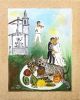 Beretta di Mario (Italian, the 20th century) - Wedding, Oil on wood, 80 x 64 cm, SignedImage - 2