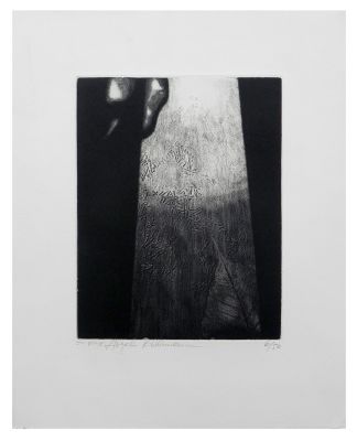 Aryeh Rothman (Israeli - Austrian, 1921-2007) - Leaves, Aquatint, 25 x 20 / 40 x 32 cm 