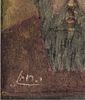Yitzchak Roman (Israeli, 1916-2018) - A Rabbi, Oil on wood, 18 x 13 cm, SignedImage - 1