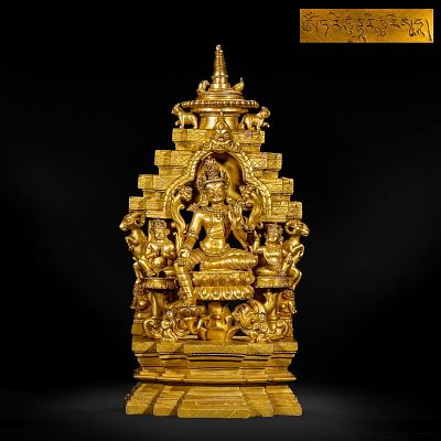 BRONZE GILDED BUDDHA STATUES OF THE QING DYNASTY. Name BRONZE GILDED BUDDHA STATUES OF THE QING 