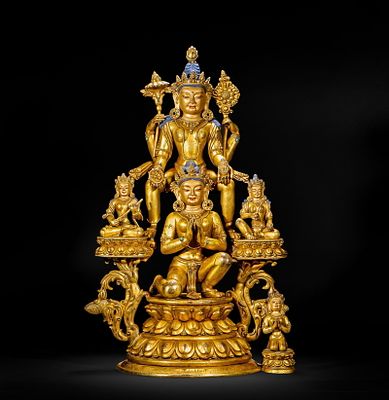 BRONZE GILDED BUDDHA STATUES OF THE QING DYNASTY. Name BRONZE GILDED BUDDHA STATUES OF THE QING 