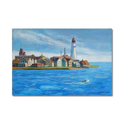 EDWARD HOPPER (1882-1967), ATTRIBUTED TO, OIL ON CANVAS. Signed (lower?right) Image Dimensions: 