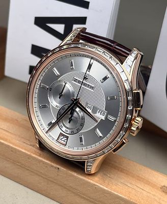 ZENITH ELITE MEN'S WATCH. CASE DIAMETER 42 MM, FREQUENCY 36, 000 VIBRATIONS PER HOUR, POWER 