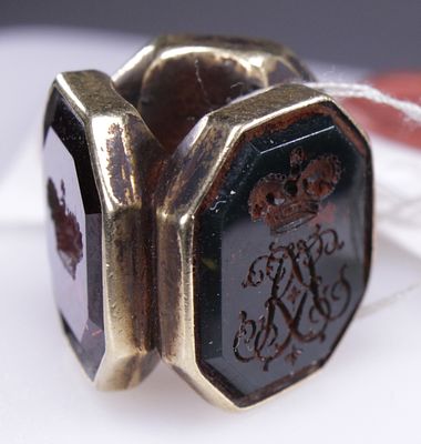 Тройная печать одного из князей Кочубеев. Российская Империя, середина — вторая половина XIX в. . 