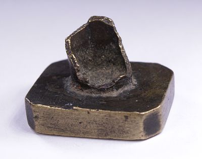 Штамп-печатка &laquo;М.П.Граббе&raquo;. Российская Империя, середина XIX в. Бронза; 19,10 г. Размеры 