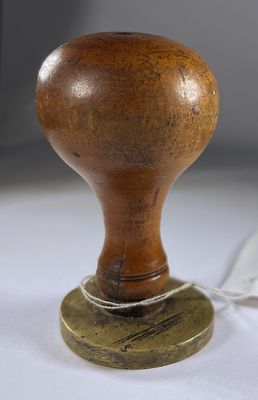 Печать офицера Русской Императорской Армии с инициалами АК, награжденного четырьмя орденами и 