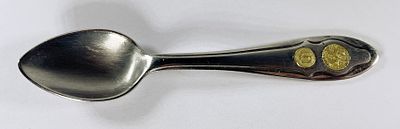 Прекрасная сохранность. Ложечка "Третий Рейх". Очень редкая, СС. . Длинна 10 см. С внешней 