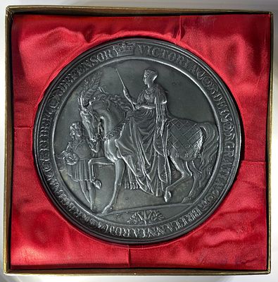 Великобритания. Виктория (1837-1901). Большая королевская печать. Реплика (копия) XIX века, Англия.