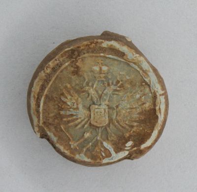 Малая вислая печать с императорским орлом.