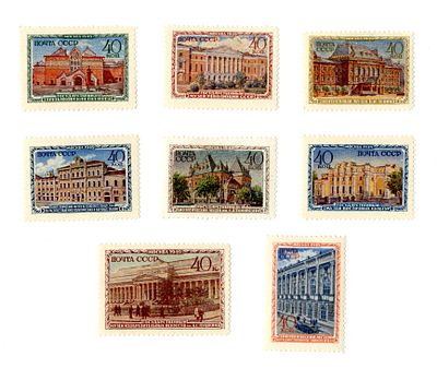 СССР. Стандарт-Коллекция №1415, 1416, 1417, 1419, 1420, 1421, 1422, 1423. Н/С. Цена 2.160 руб. 