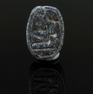 Egyptian scarab as a commemorative of Ramesses II. ITEM: Scarab as a commemorative of Ramesses 
