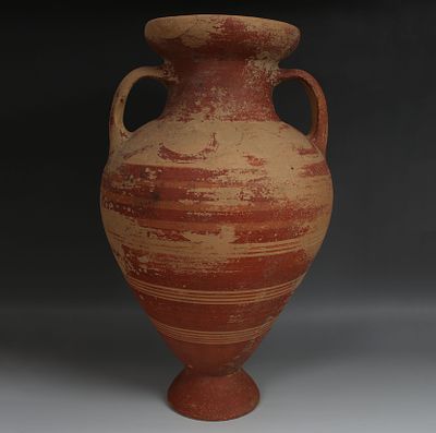 Etrusco-Corinthian amphora. ITEM: Amphora MATERIAL: Pottery CULTURE: Etrusco-Corinthian 