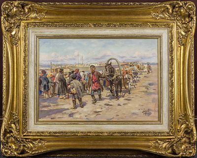 Шедевр! Маковский Владимир Егорович (1846-1920) - Академик, Профессор, Выдающийся русский 