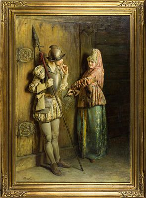 Винцман И.К. (1848-1911). Замечательный Русский живописец, жанрист, автор картин на сюжеты из 