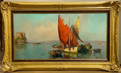 Ведущий художник русского зарубежья Лапшин Георгий Александрович (1885-1950) - Живописец 