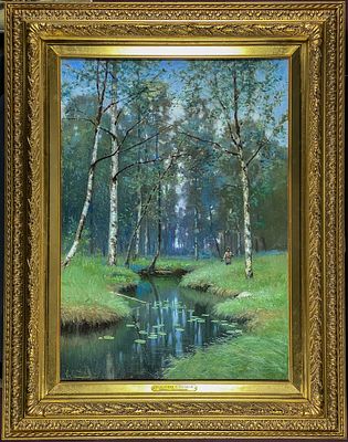 Волков Е. Е. (1844-1920) академик Императорской Академии художеств, Очень яркая большая 