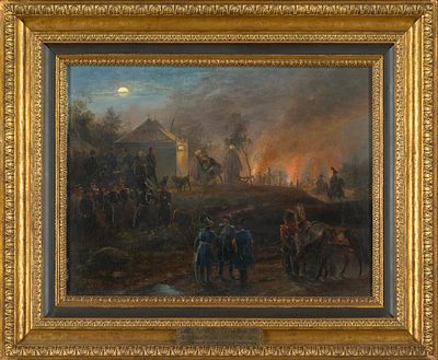 Из собрания государя императора Николая I в Красносельском дворце. 
Шварц Отто Густав 