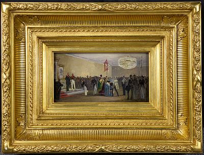 Из коллекции государя Императора Николая I. ЛАДЮРНЕР (LADURNER) Адольф Игнатьевич (1799-1855) 