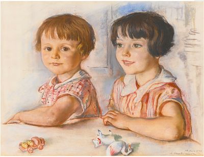 Шедевр! Серебрякова Зинаида Евгеньевна (1884-1967) - ведущий мастер объединения &laquo;Мир 