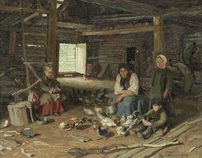 Творожников Иван Иванович - Академик Императорской Академии Художеств - Яркий талантливый 