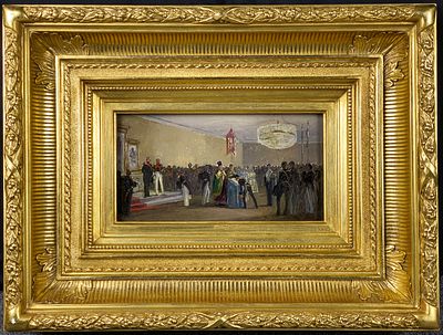 Из коллекции государя Императора Николая I. ЛАДЮРНЕР (LADURNER) Адольф Игнатьевич (1799-1855) 