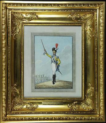 Заурвейд А. И. (1783-1844)-Редчайшая работа величайшего русского художника баталиста, Академика 