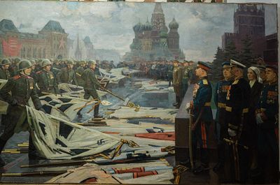 Известный советский живописец Тарасенко Владимир Стефанович 
(1938 - 2002). Монументальная 