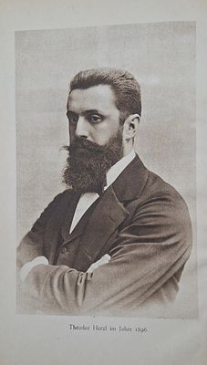 Leon Kellner - Theodor Hrezls - Lehrjahre, Berlin 1920