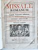 1757 MISSALE ROMANUM antique FOLIO. Missale Romanum. ex decreto sacrosancti concilii tridentini Image - 1