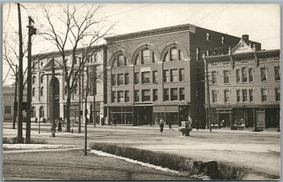 BARRE VT AVERILL BLOCK ANTIQUE REAL PHOTO POSTCARD RPPC БАРР ВТ АВЕРИЛЛ БЛОК АНТИЧНАЯ РЕАЛЬНАЯ