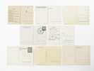 Lot of 7 Extremely Rare German WWII PostcardsImage - 1