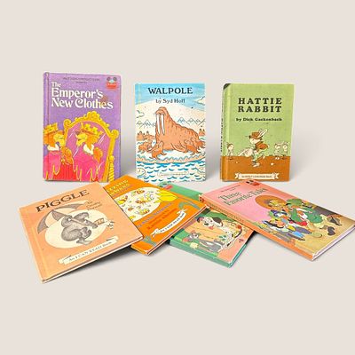 Walt Disney Productions & I Can Read Set 7 Vtg Children's Hardcover Books. This lot comprises 
