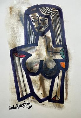 Carlos Páez Vilaró - CARLOS PÁEZ VILARÓ(Escuela uruguaya, 1923-2014)Técnica mixta sobre 