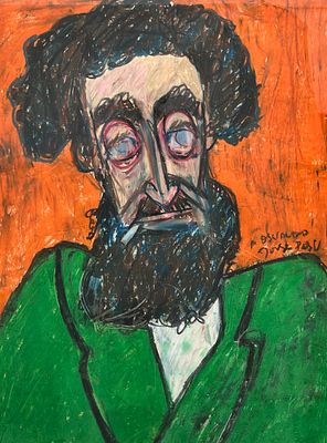 Jorge Páez Vilaró - JORGE PAÉZ VILARÓ (Escuela uruguaya, 1922-1994)Pastel sobre papel "Retrato" 