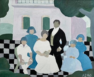 Alfredo Zorrilla de San Martín - ALFREDO ZORRILLA DE SAN MARTÍN (Escuela uruguaya, 1927-1990)Óleo 