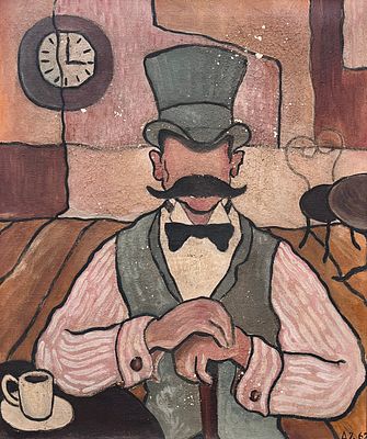 Alfredo Zorrilla de San Martín - ALFREDO ZORRILLA DE SAN MARTÍN (Escuela uruguaya, 1927-1990) Óleo 