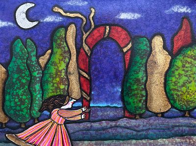 Ricardo Migliorsi - RICARDO MIGLIORSI (Escuela paraguaya, 1948-2019) Acr&iacute;lico sobre tela "Sin 