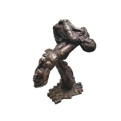 Juan Carlos Di Stefano - JUAN CARLOS DI STEFANO (Escuela argentina, 1933) Escultura en bronce 