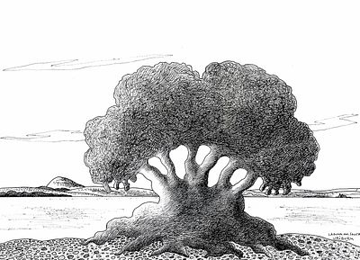 Nicol&aacute;s Garc&iacute;a Uriburu - NICOL&Aacute;S GARC&Iacute;A URIBURU (Escuela argentina, 1937-2016) Tinta sobre 