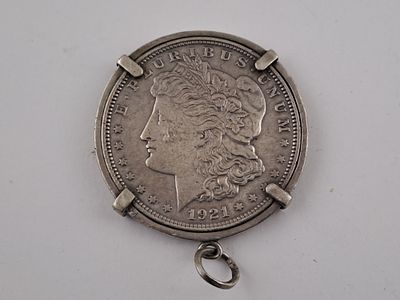 Estados Unidos dollar Morgan 1921 - Moneda estadounidense en plata 900 denominaci&oacute;n 1 d&oacute;lar 