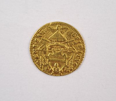 Vaticano 1740 mezzo zecchino de oro - Moneda de los Estados Pontificios, Vaticano, en oro 998 