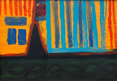 AM&Eacute;RICO SPOSITO - AM&Eacute;RICO SPOSITO (Escuela uruguaya, 1924-2005) &Oacute;leo sobre cart&oacute;n "Abstracci&oacute;n 