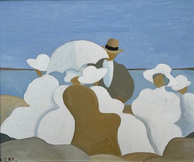 ALFEDO ZORRILLA DE SAN MART&Iacute;N - ALFREDO ZORRILLA DE SAN MART&Iacute;N (Escuela uruguaya, 1927-1990) &Oacute;leo 