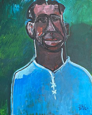 JORGE P&Aacute;EZ VILAR&Oacute; - JORGE P&Aacute;EZ VILAR&Oacute; (Escuela uruguaya, 1922-1994) &Oacute;leo sobre tela "Retrato de 